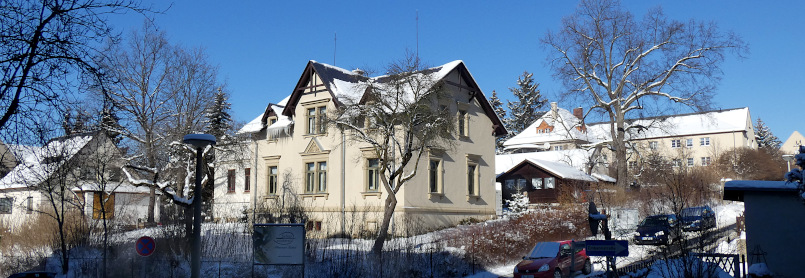 Schaustickerei im Winter